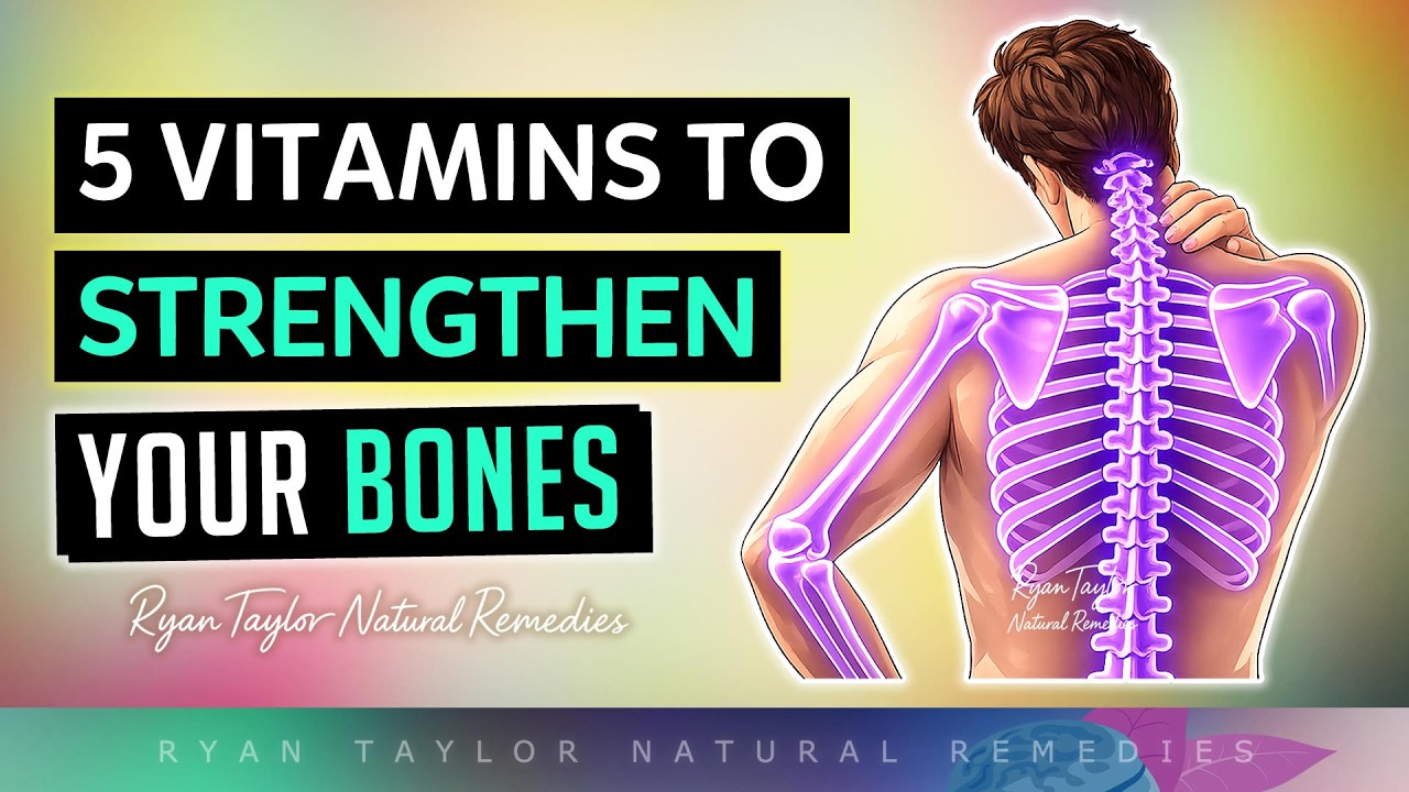 5 Vitamins To Rebuild Your Bones