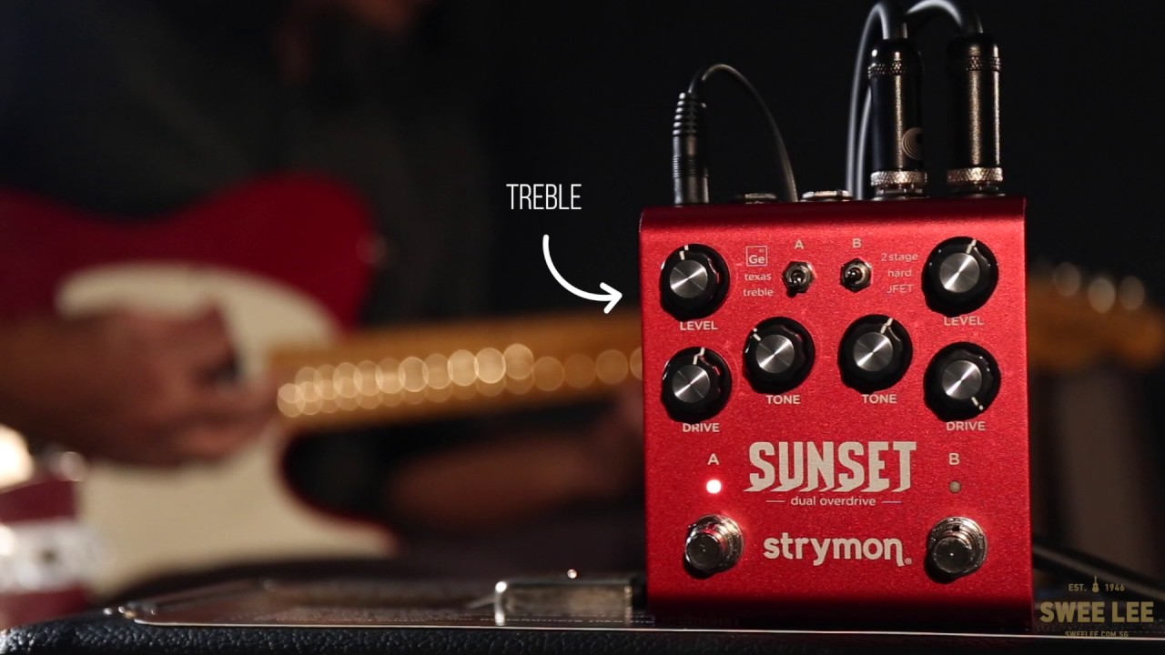 Strymon Sunset Dual Overdrive Pedal