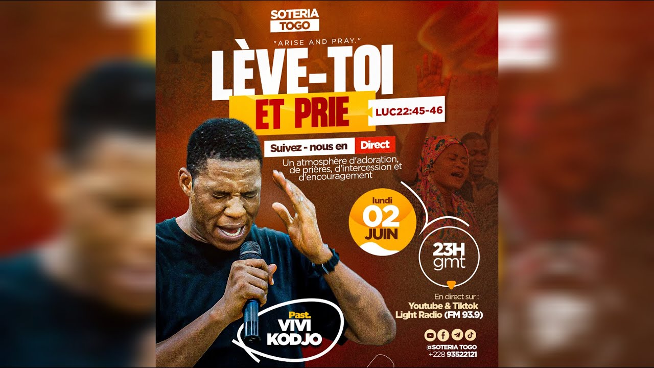🇹🇬 LÈVE-TOI ET PRIE POUR LA NOUVELLE SEMAINE | LUNDI 02 JUIN 2025