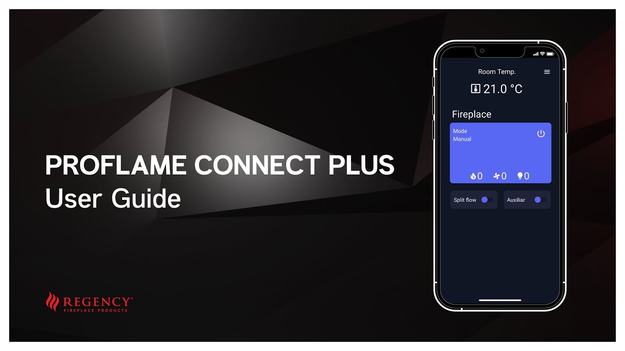 Как использовать приложение Proflame Connect Plus | Камины с поддержкой Wi-Fi | Regency