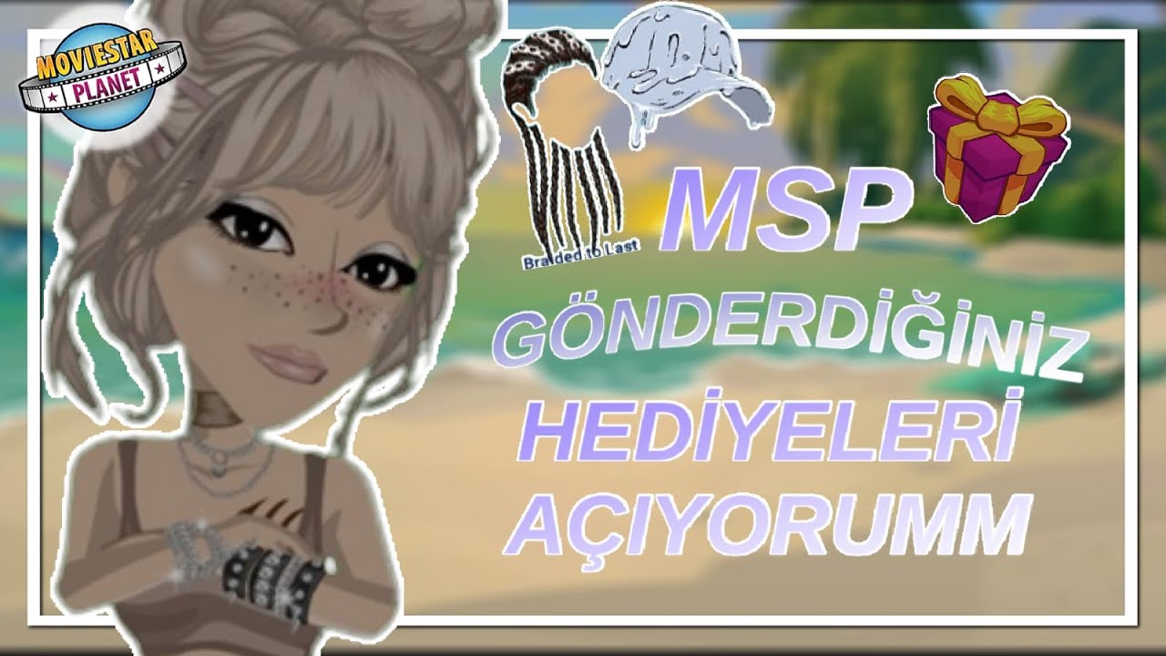 MSP BANA GÖNDERDİĞİNİZ HEDİYELERİ AÇTIM / FairyMoon / #msp #moviestarplanet #hediye #hile #rare