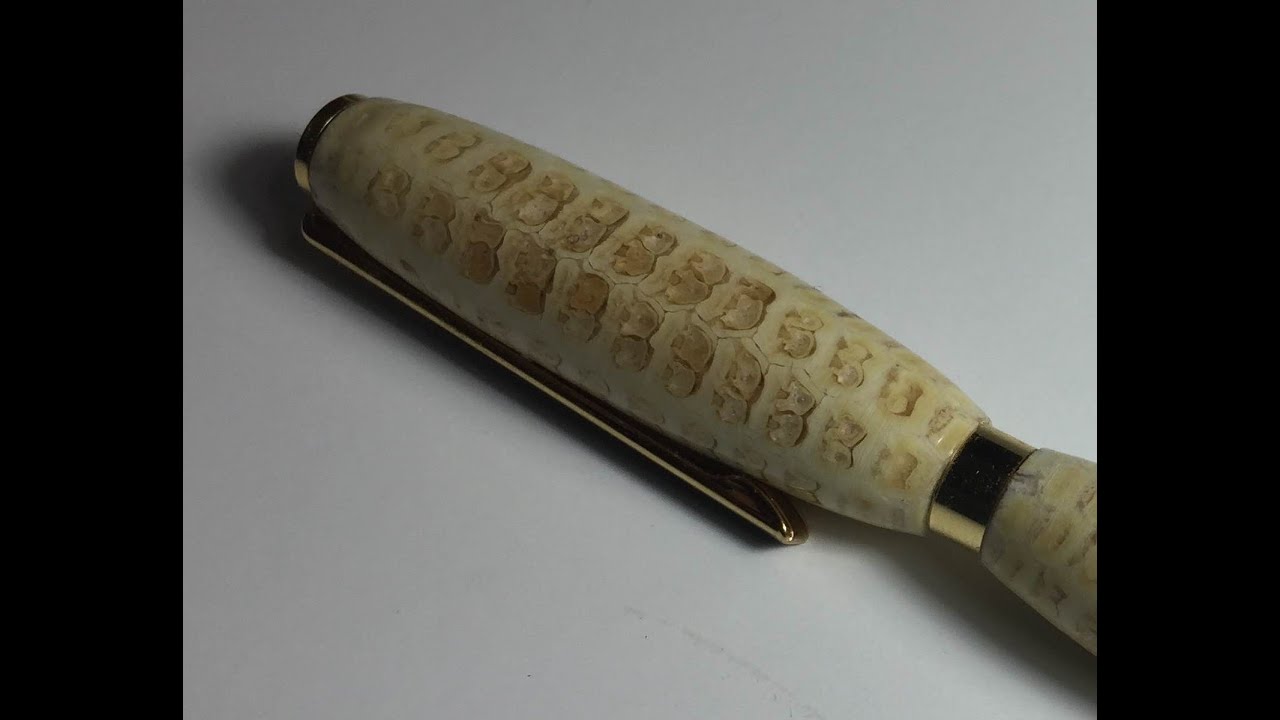 wood turning # 33 corn cob pen