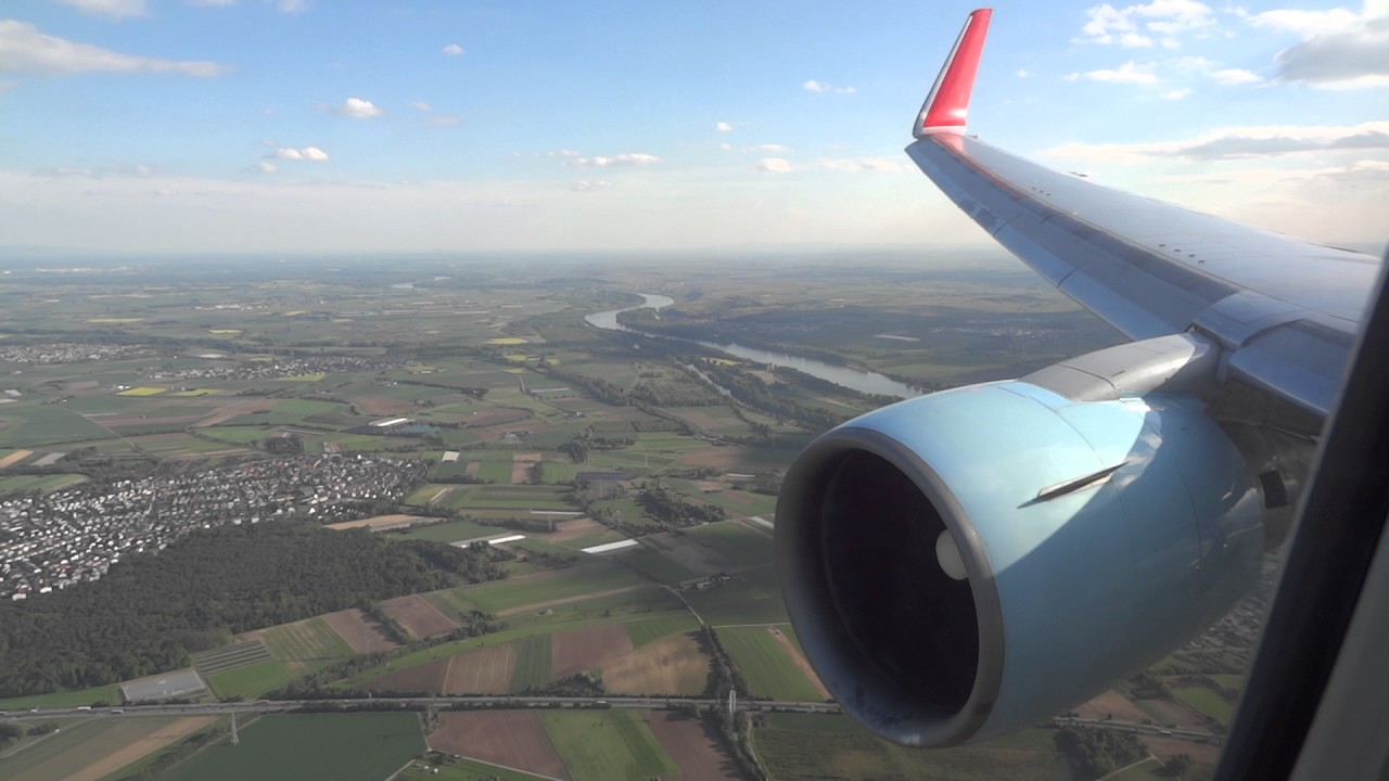 Austrian Airlines Boeing 767-300ER Landing @ Frankfurt Runway 07R