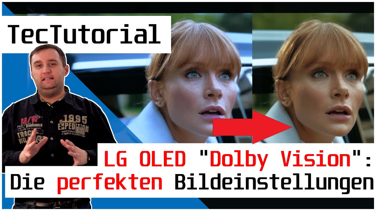 LG OLED: Die perfekten Bildeinstellungen für DOLBY VISION mit dem Kino-Modus! | TecTutorial