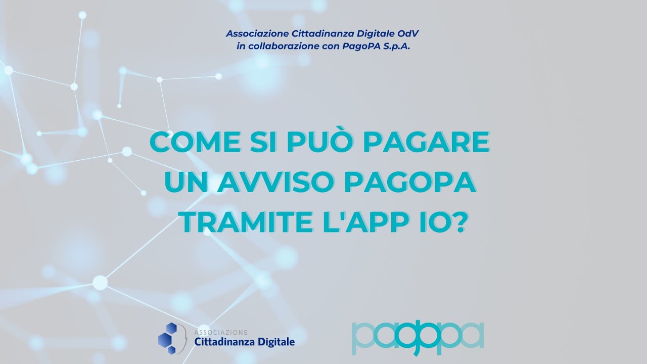 Come si pu&ograve; pagare un avviso pagoPA tramite l'app IO?