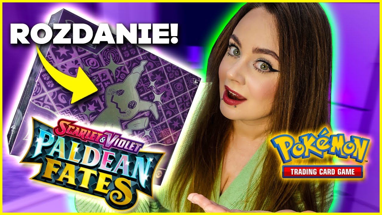 PREMIERA PALDEAN FATES! ELITE TRAINER BOX!