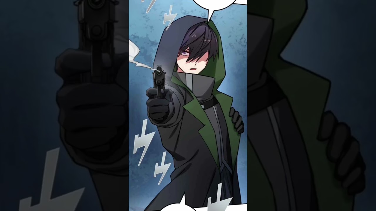 When you bring gun to a magic fight 🤔#manga #manhua #comic #japanese #isekai #fantasy #assassin