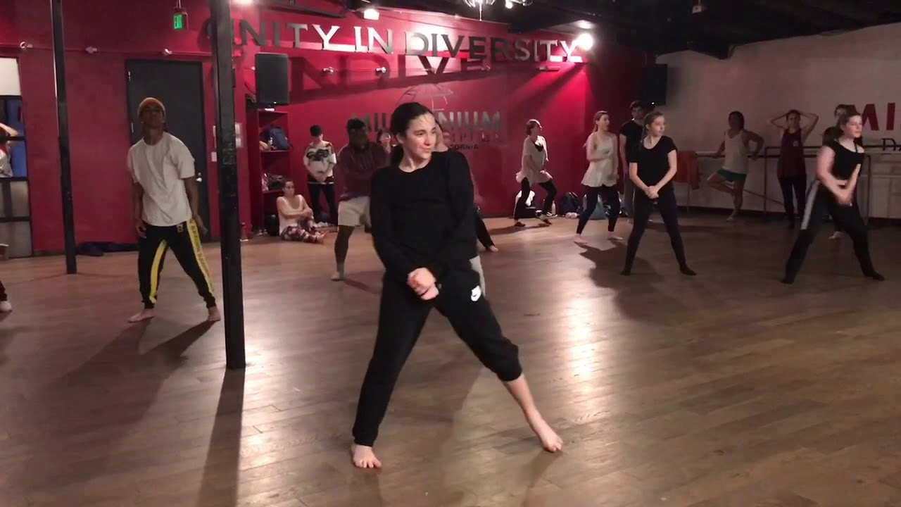 Kaycee Rice in Cat Cogliandro's Class at Millennium