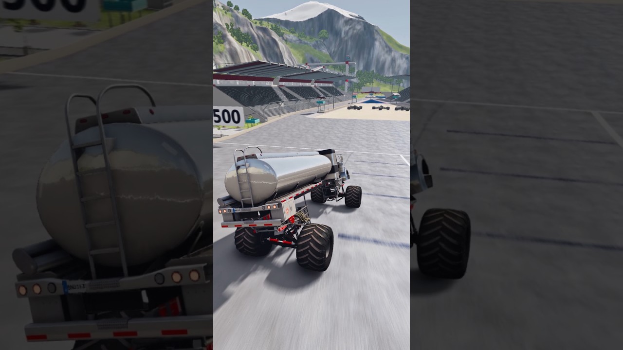 Car Jump and Brake Test