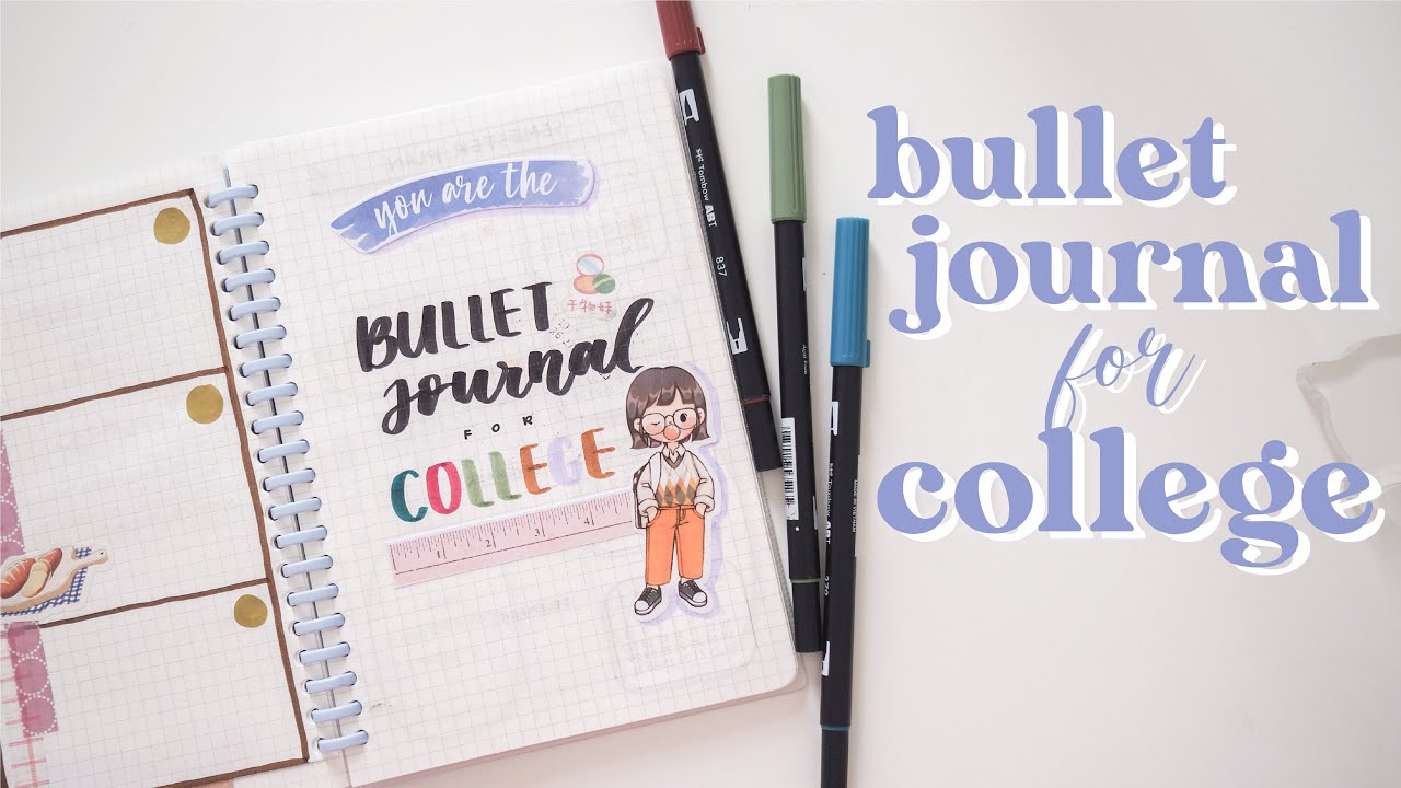 Bullet Journal for COLLEGE / KULIAH | Super Minimalist
