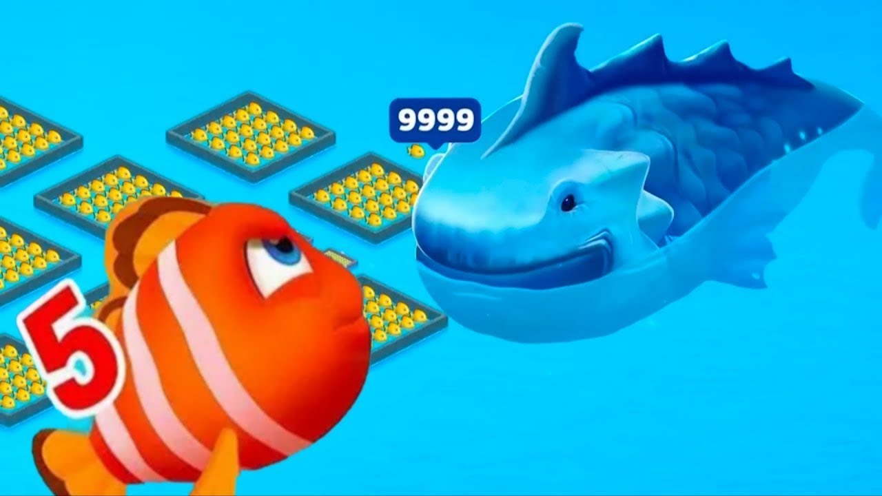 Fishdom 🐠 ads Mini Games 62.4 New update. Hungry fish video gameplay Hadi gaming yt