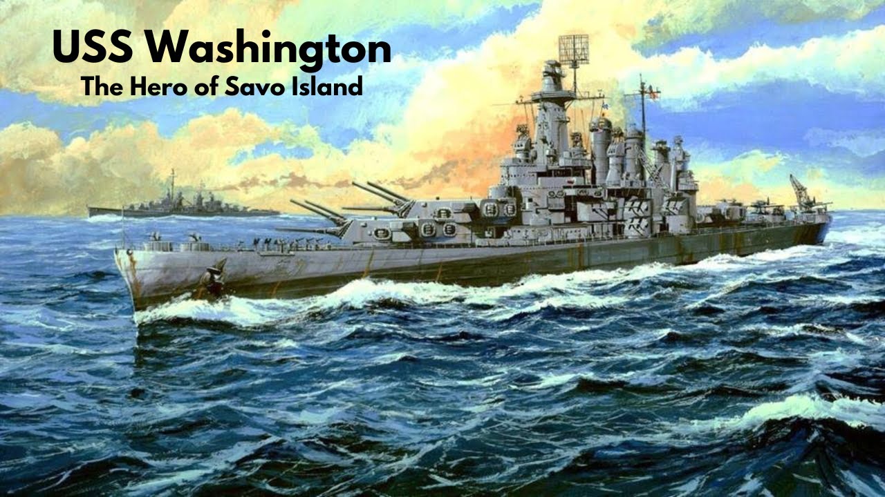 USS Washington - The Hero of Savo Island - GSJJ pins #gsjj #challengecoins #customchallengecoins
