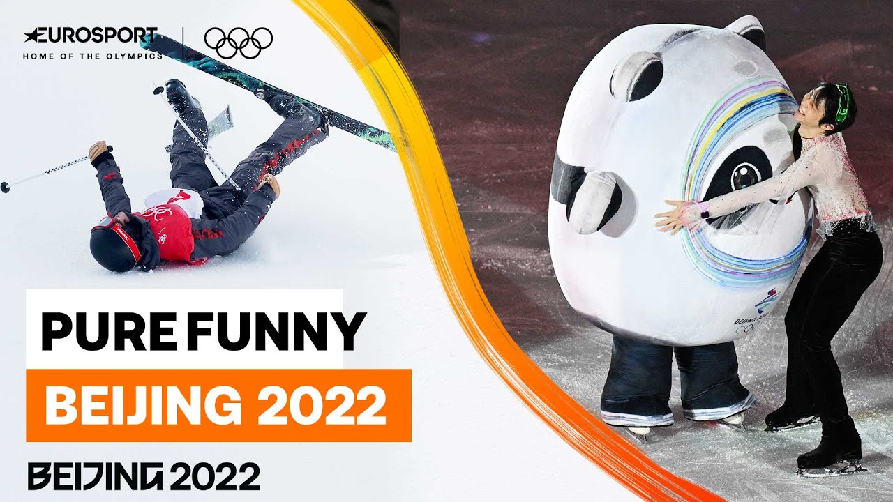'That was hilarious!' | Pure Olympics Funny Moments | Winter Olympics 2022