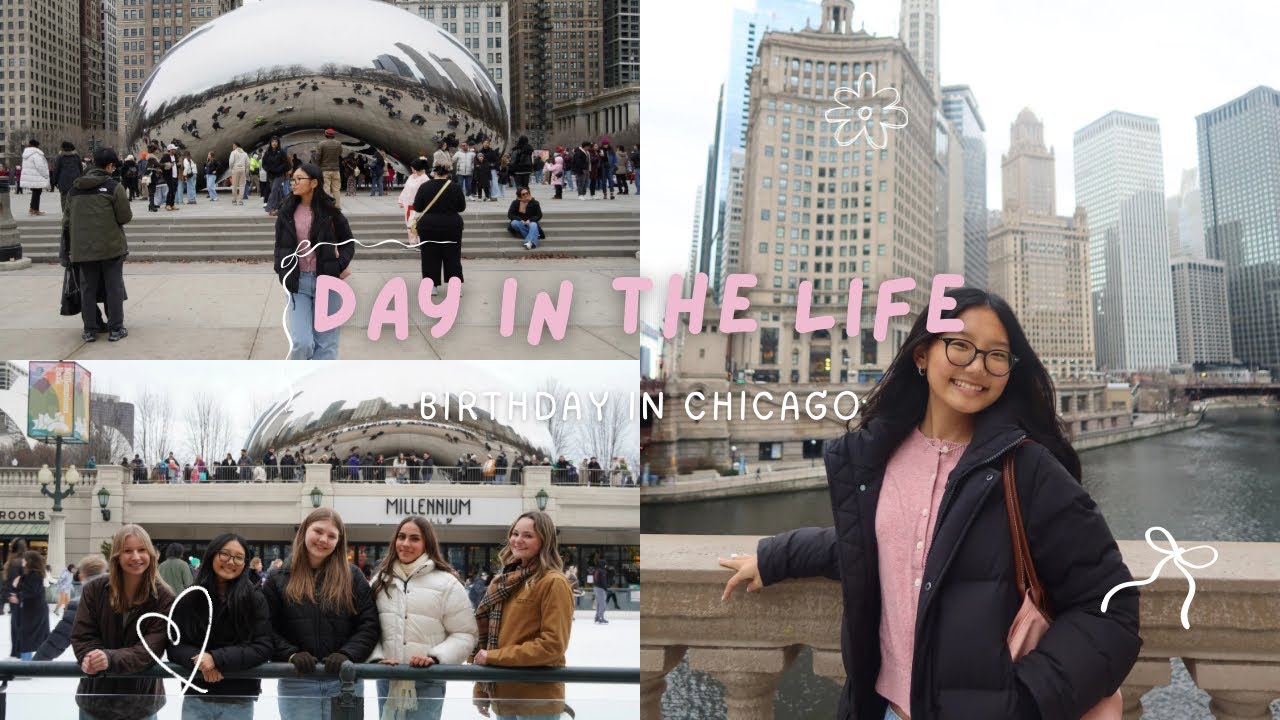 birthday in a big city! | chicago with friends 