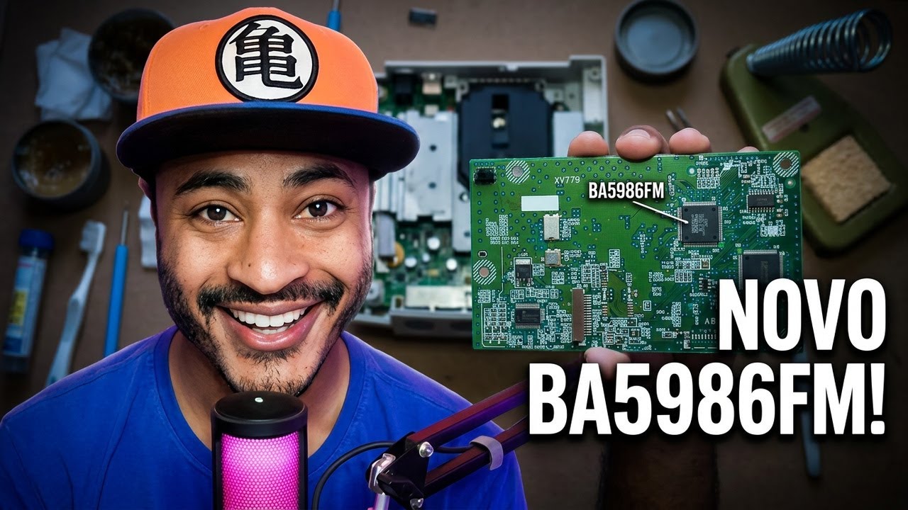 DREAMCAST BA5986FM NOVO: CONSERTO DA PLACA CONTROLADORA QUEIMADA DO DREAMCAST
