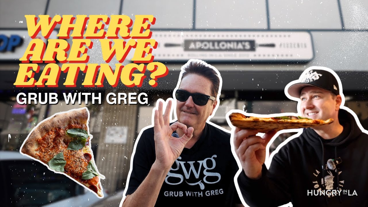Grub With Greg: Probably The Best Pizza in LA | Where Are We Eating? | Hungry in LA