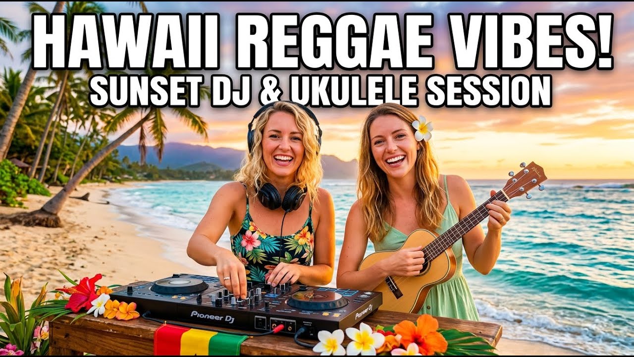 Hawaiian Reggae Mix 🌊 Island Reggae Chillout for Stress Relief
