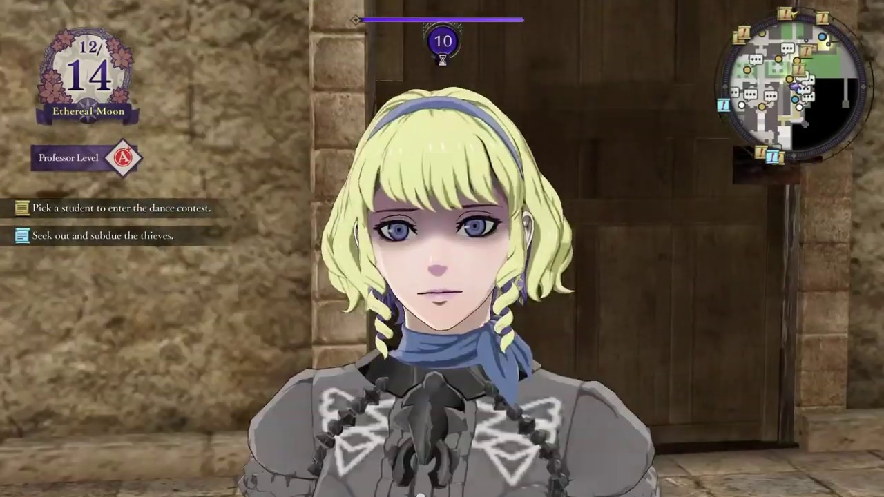 Fire Emblem Three Houses - Asking Ashen Wolves for White Heron Cup Dialogues