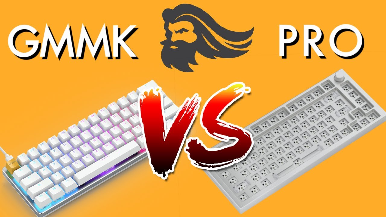 Which to Buy?! GMMK PRO VS GMMK - COMPARISON, BREAKDOWN, SOUND TEST, UNBOXING | Jedi_Luke