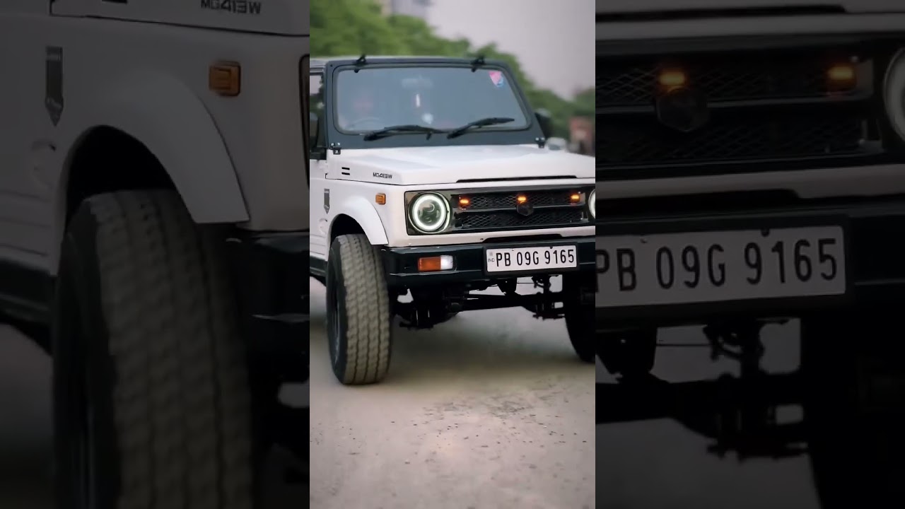 Modified Maruti gypsy [police  Off-road ]  4*4