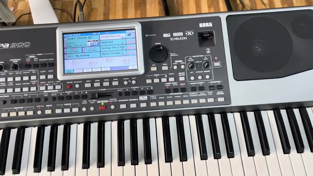  Vừa Về Korg PA900 Long Lanh |Lh Mua Đàn Sample 0971515011 Nhạc Cụ Bến Tre