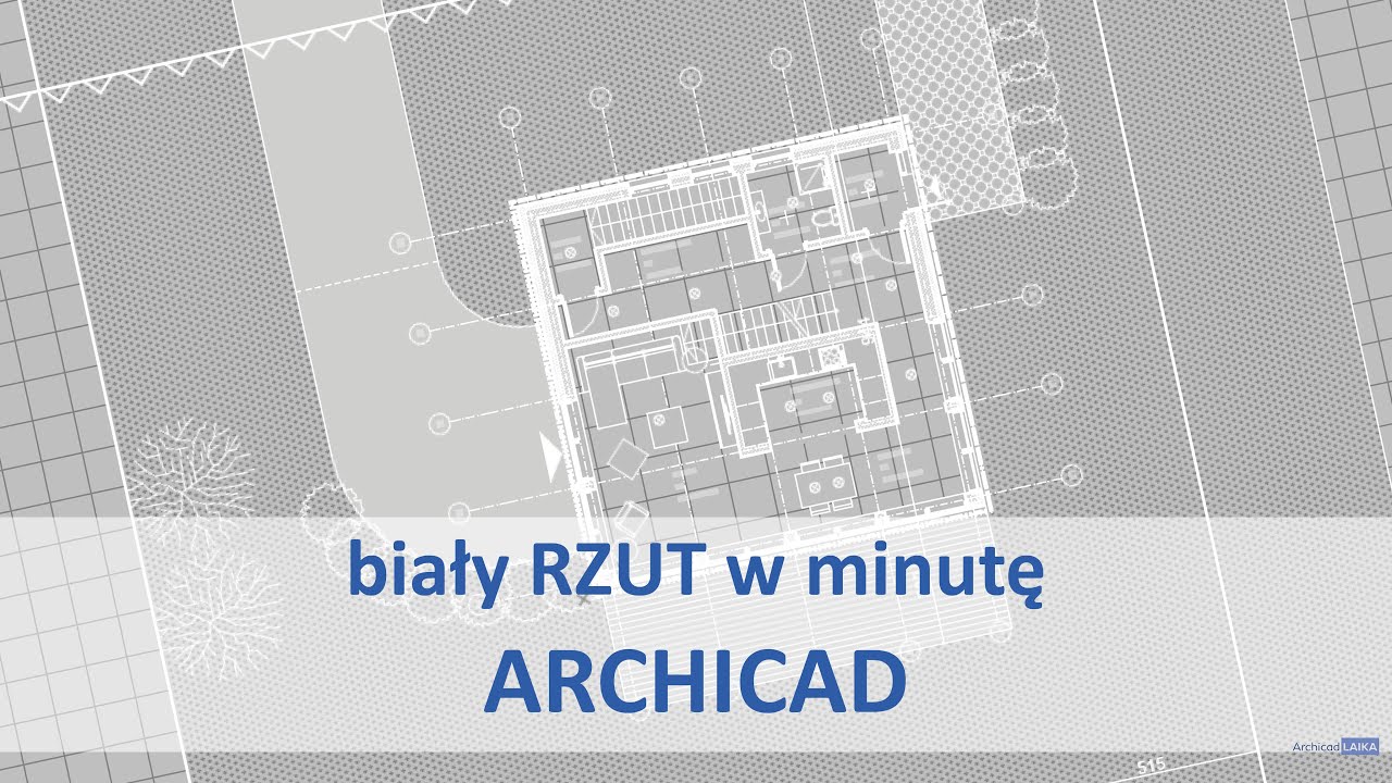 Jak zrobić własne pióra i biały rzut w Archicadzie?
