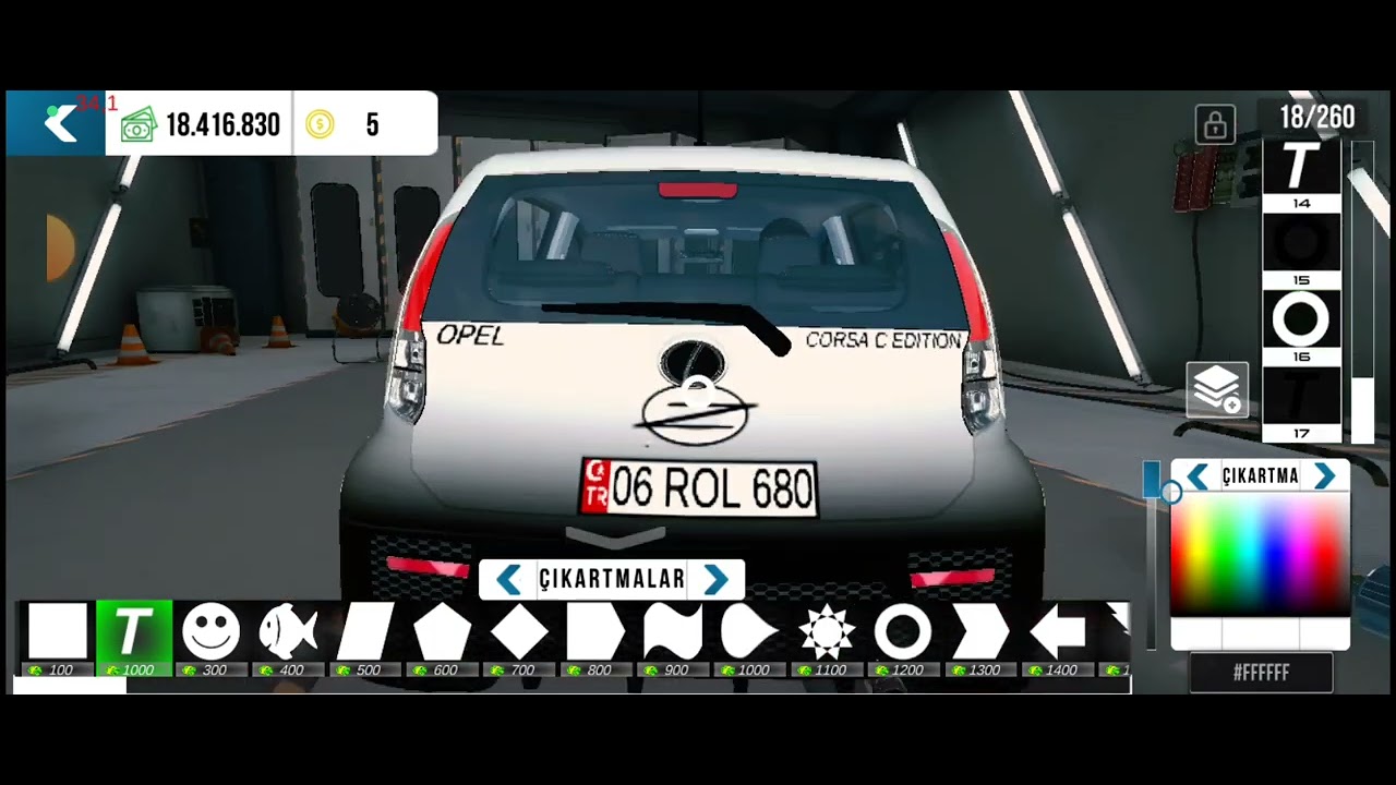 opel corsa c yapımı (stage 3)