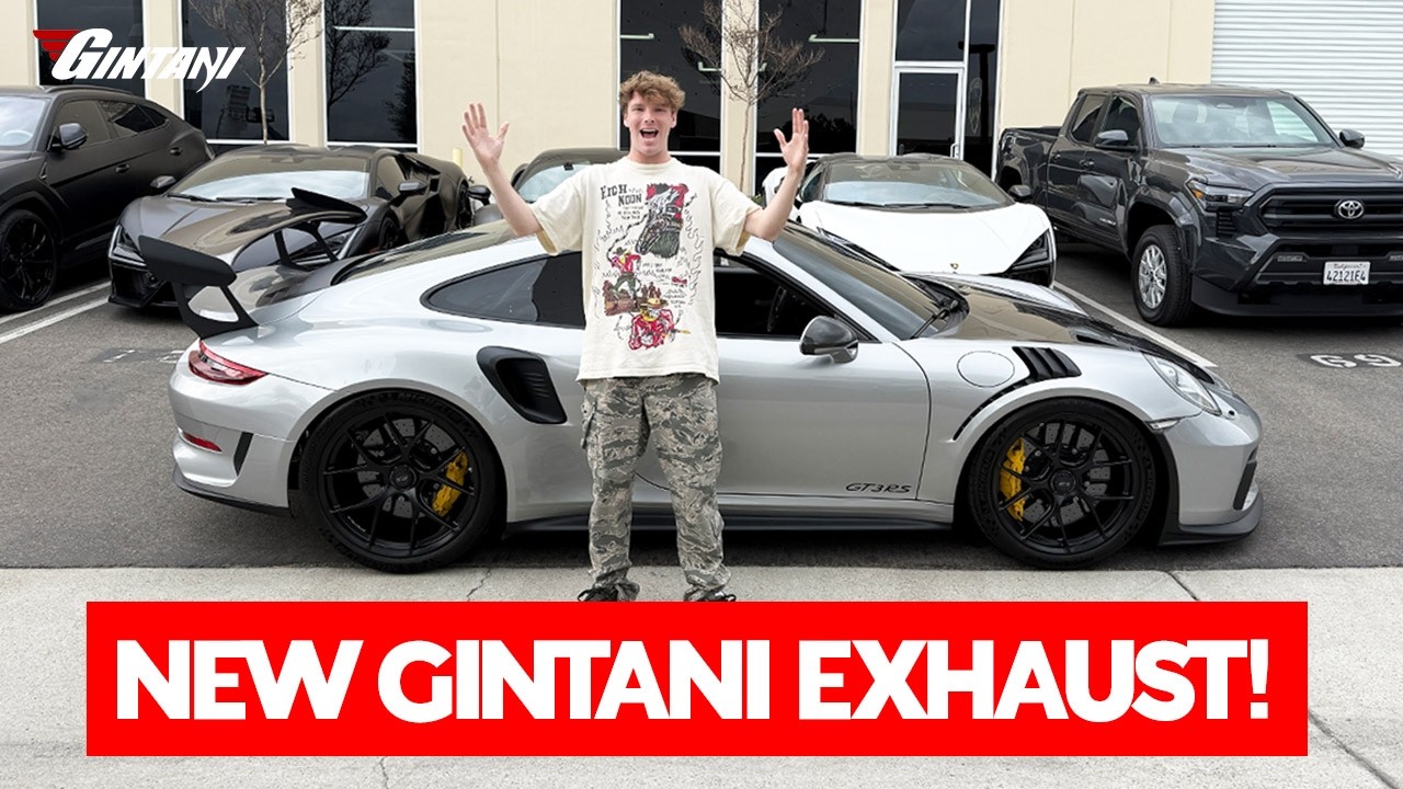 @itsdanielmac's Brand New Exhaust Reveal! [991.2 Gintani GT3 RS System]
