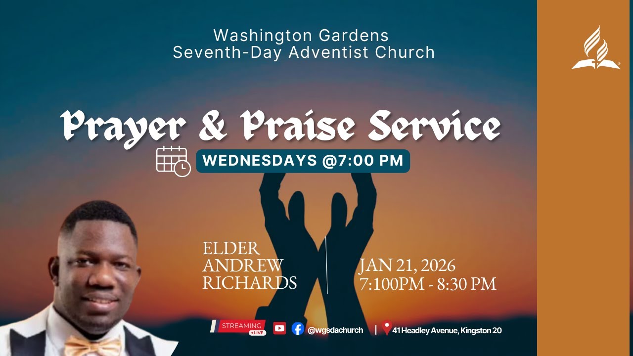Wednesday Night Prayer & Praise Service | Elder Andrew Richards | January 21, 2026