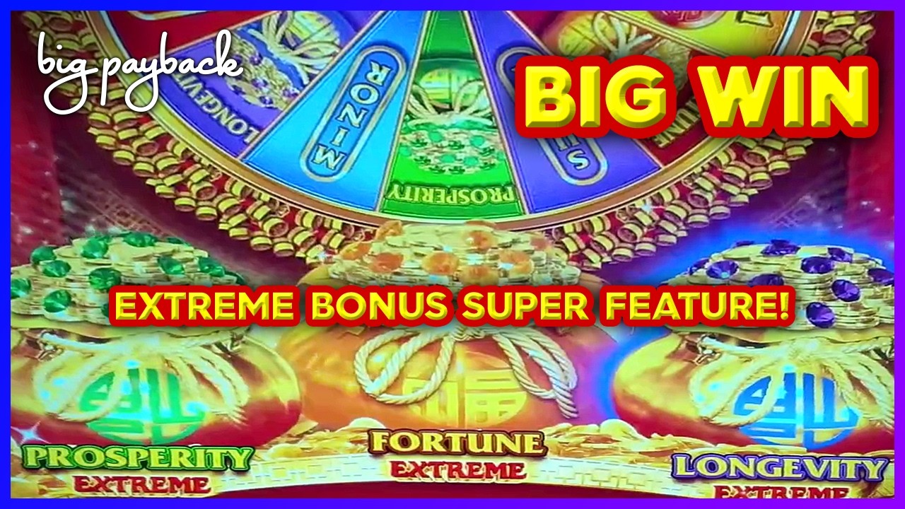 EXTREME BONUS SUPER FEATURE! Fu Dai Lian Lian Extreme Slots!