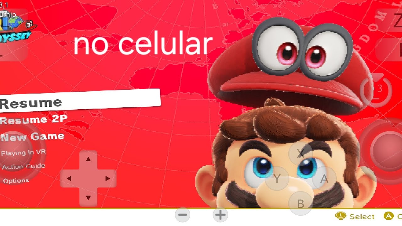 Repostando como jogar super mario odyssey no android