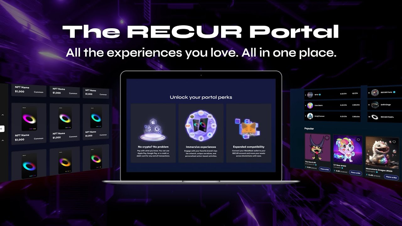 Introducing RECUR Portal