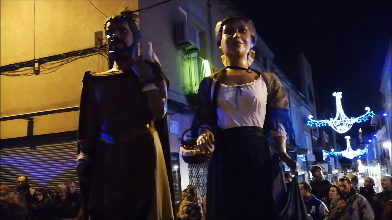 Ball dels Gegants Nous de Santa Coloma de Gramenet - Festa Major d'Hivern 2017