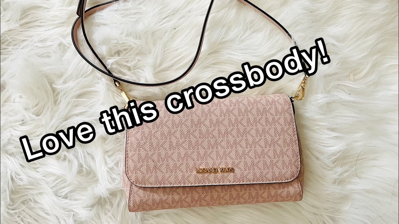 Michael Kors Medium Logo Convertible Crossbody | unboxing video ☺️