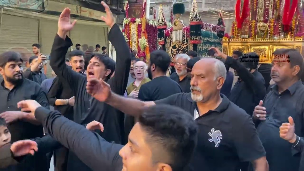 Anjuman Noha Khwan purani Anarkali Lahore | 6 Muharram Ziaraat Jaloos Purani Anarkali Lahore