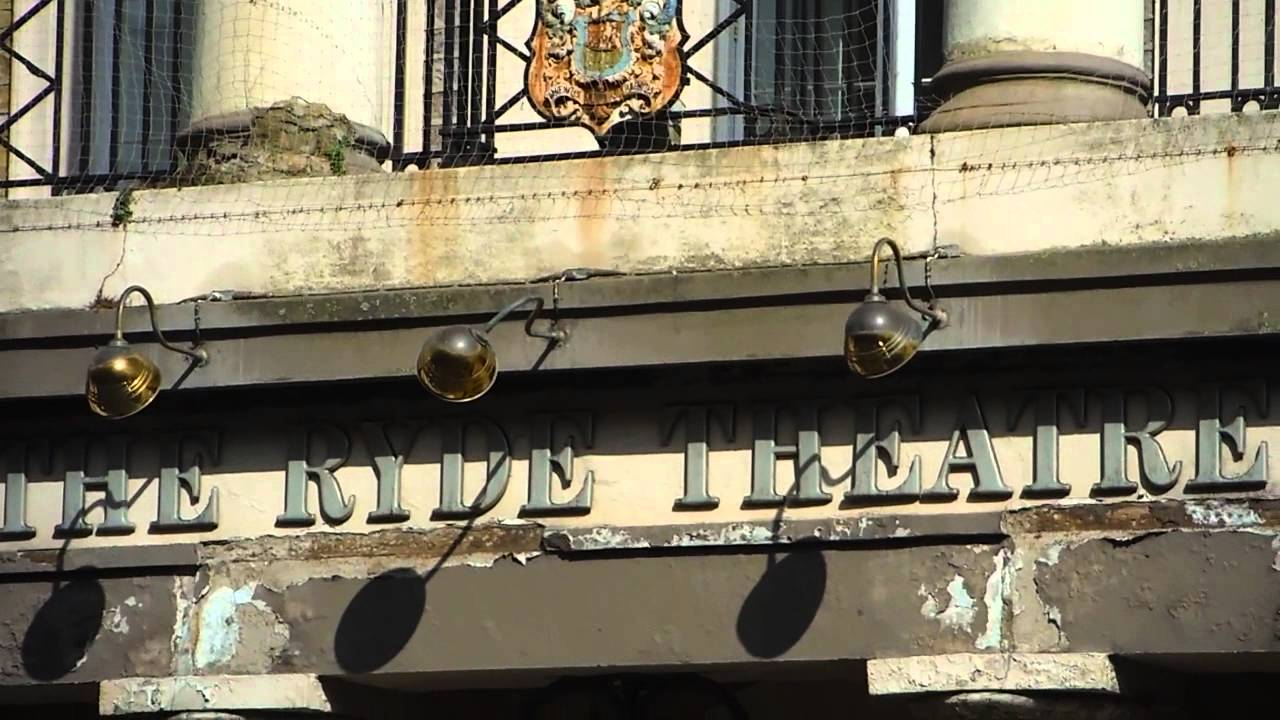 Outside The Ryde Theatre on the Isle of Wight