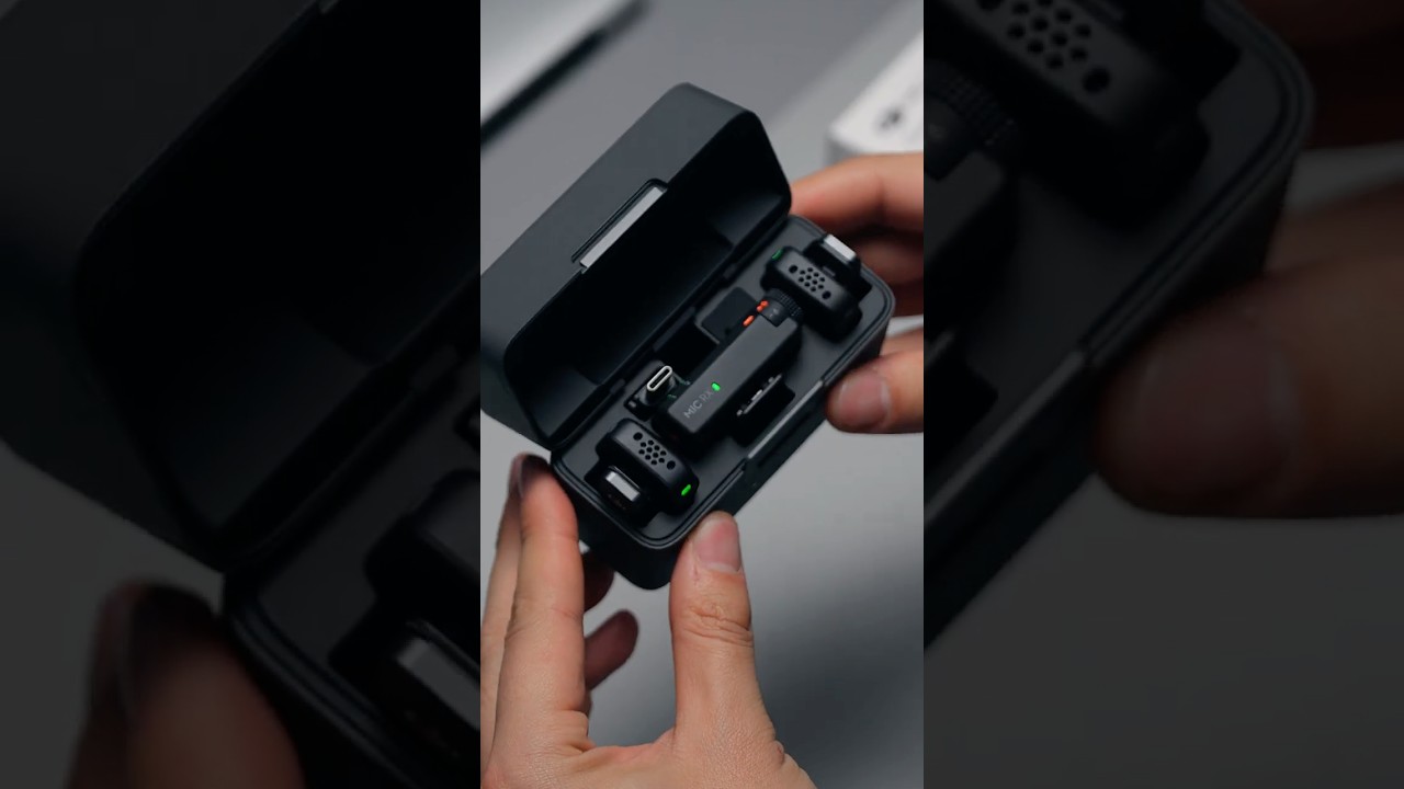 POV: You just took your content game to the next level 🎙️DJI Mic Mini wireless microphone