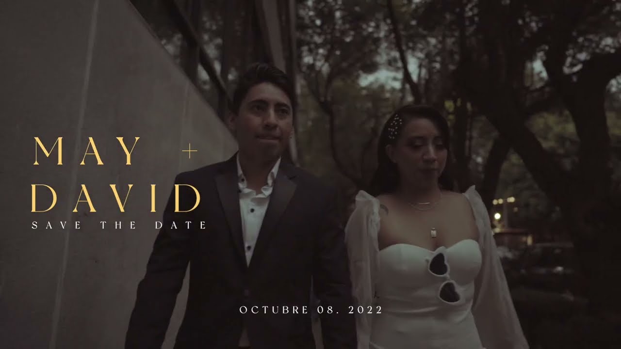 MAY + DAVID (Save the Date)