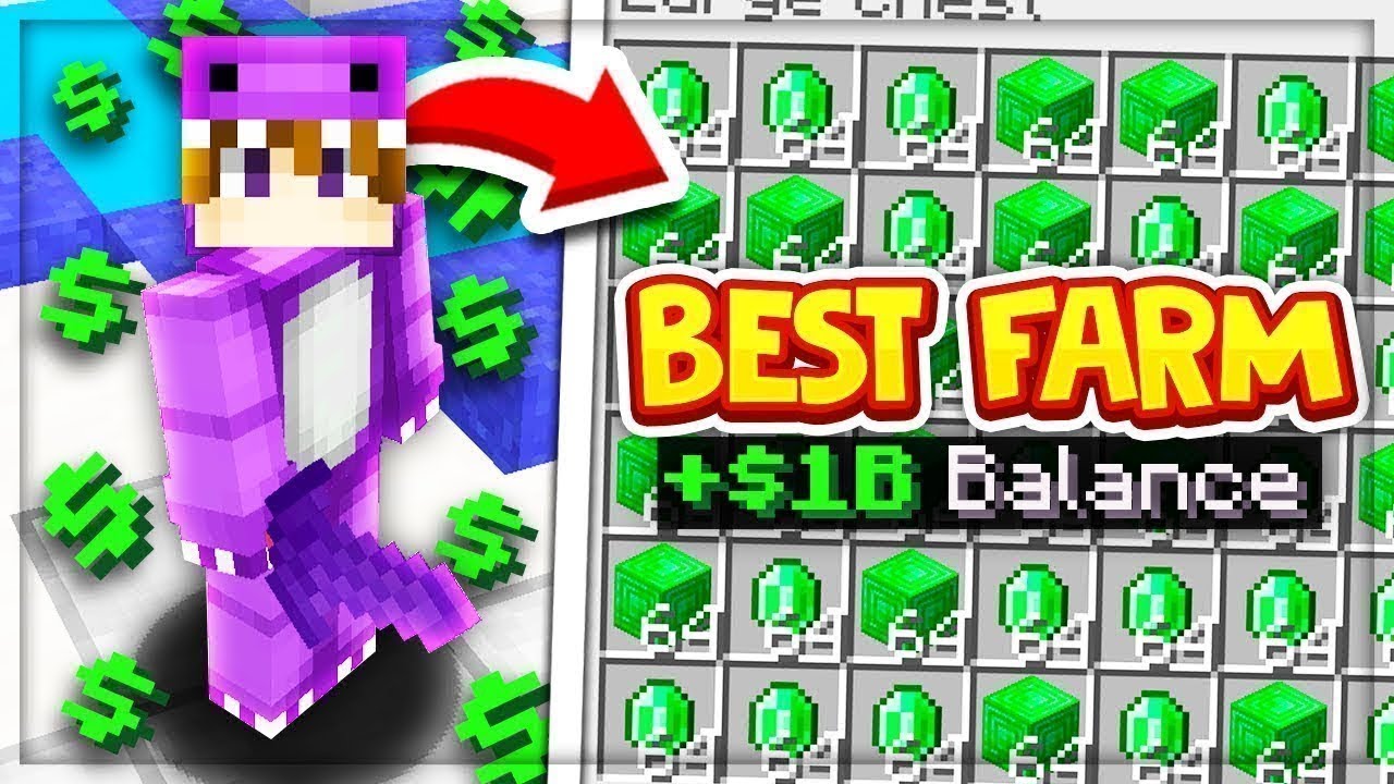BEST MONEY FARM makes TRILLIONS on MINECRAFT GENS SERVER! | New Minecraft Tycoon Gens Server
