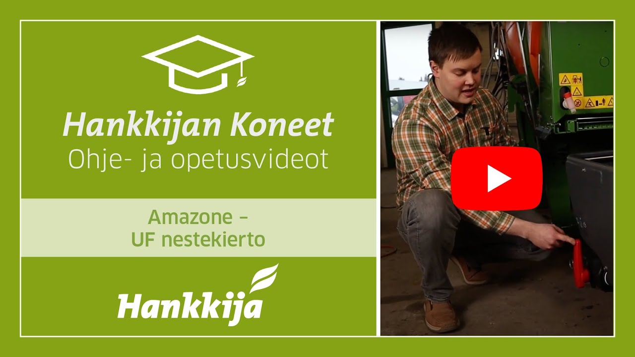 UF nestekierto | AMAZONE | Opetusvideot