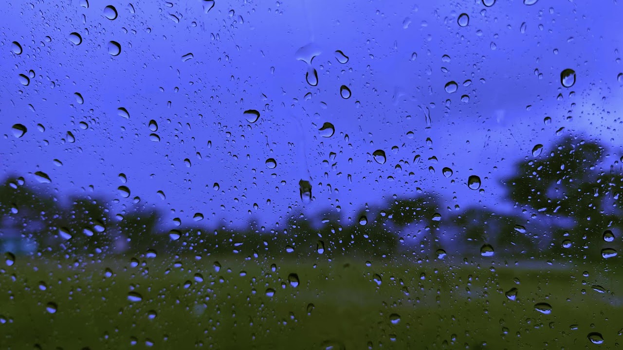 Rain Sounds & Rain On Window with for Deep Sleep 🌩️ Nonstop Relaxing Rain for Sleep & Focus