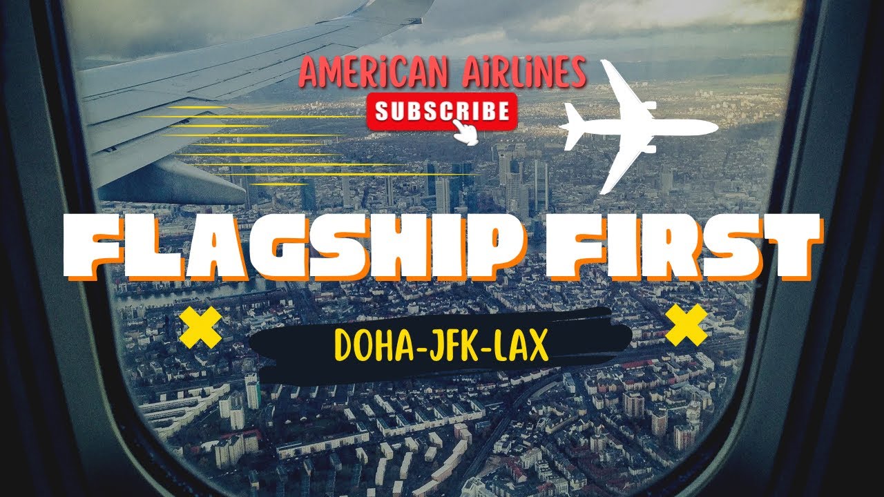 FLYING AMERICAN AIRLINES Boeing 777-300ER FLAGSHIP FIRST CLASS FROM DOHA-JFK-LAX