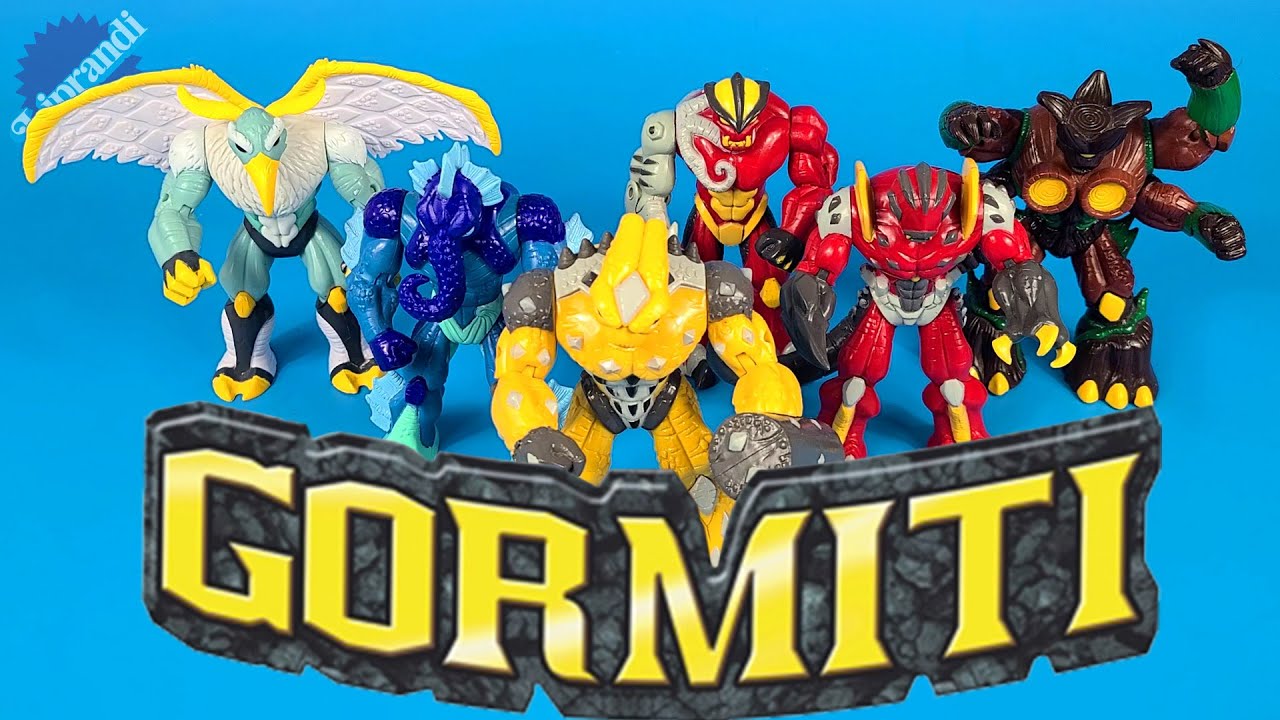 GORMITI MAGNETICI I SIGNORI ENERGHEIA - GIOCHI PREZIOSI 2008 - BACK THEN VINTAGE REVIEW