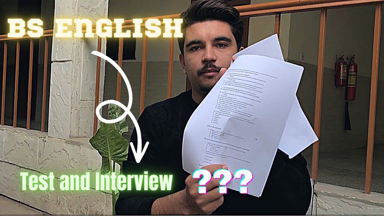 How to get Admission in BS English at NUML ..?? || Interview Guide Vlog