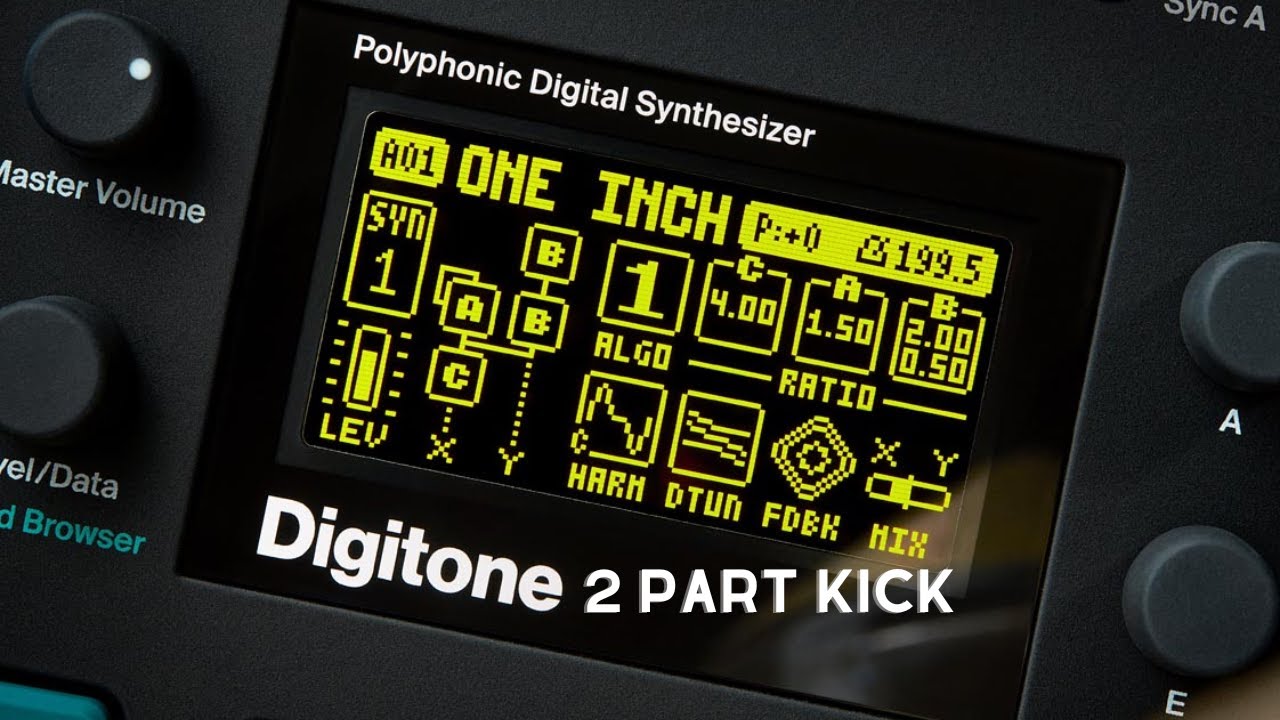 Pounding Digitone Kick : Step-by-Step Creation