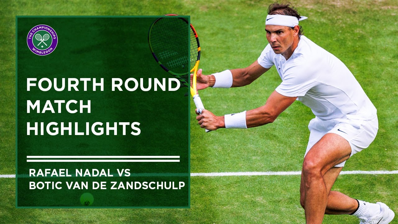 Rafael Nadal vs Botic Van De Zandschulp | Match Highlights | Wimbledon 2022