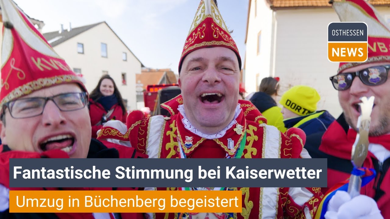 BÜCHENBERG: Karnevalsumzug mit 5000 Besuchern
