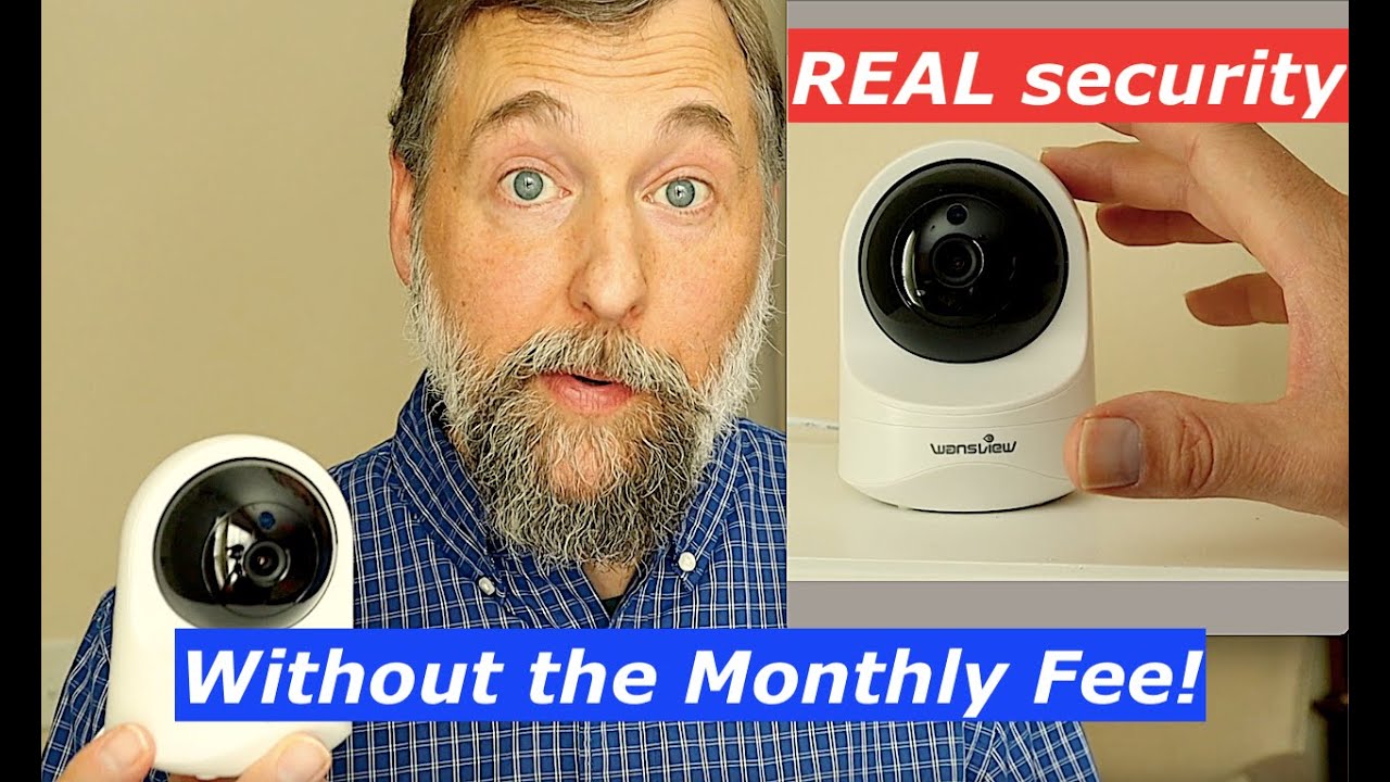 Беспроводная камера видеонаблюдения Wansview — радионяня и камера для наблюдения за домашними жив...