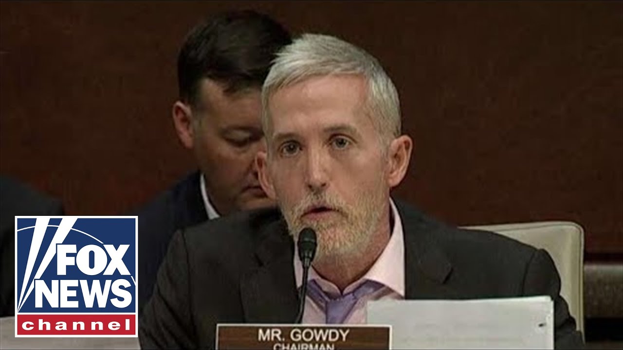 Gowdy scorches Comey in opening statement at IG hearing