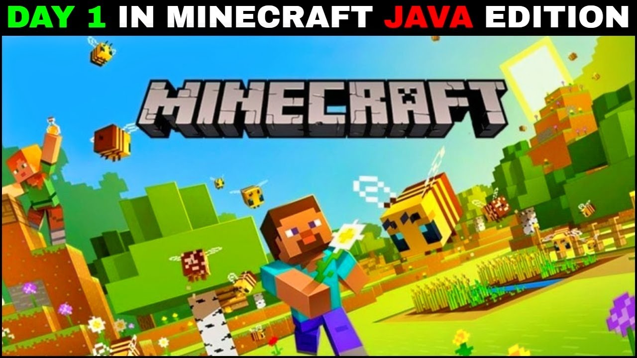MINECRAFT Java Edition 1st Gameplay 2021 || Minecraft SURVIVAL - DAY 1